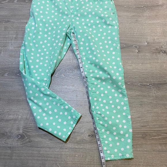 Crown & Ivy polka Dot Crop Pants - Picture 4 of 7